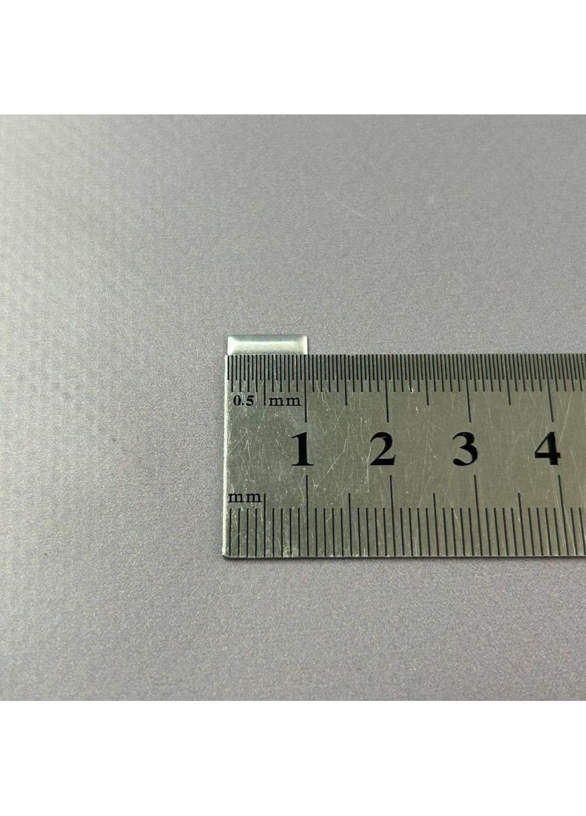 10г - металлостразы термоклеевые, прямоугольник 3х10 мм - серебро матовое Plus-plus (352745275)