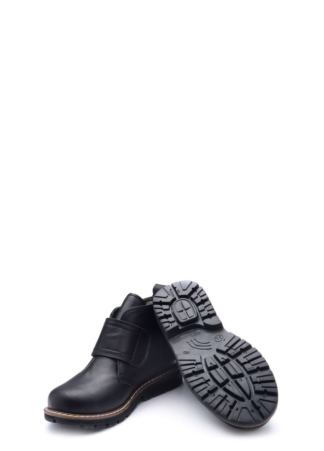 Черные осенние ботинки Theo Leo