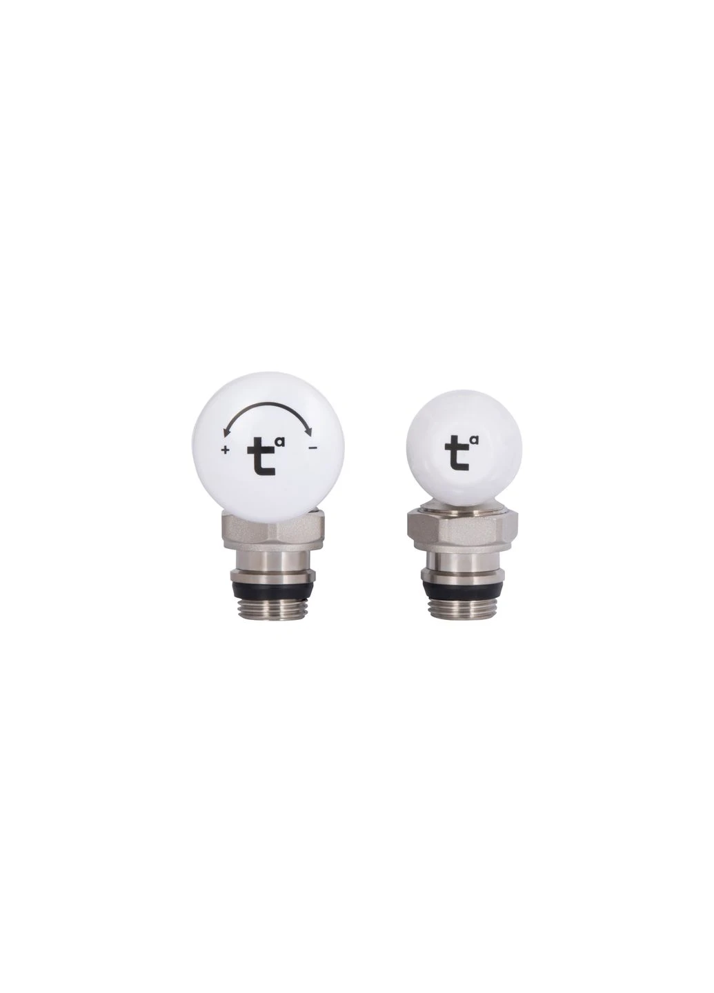 Комплект кранов радиаторных Standart 1/2"ВН угловой Thermo Alliance TAS232W15 (341326826)