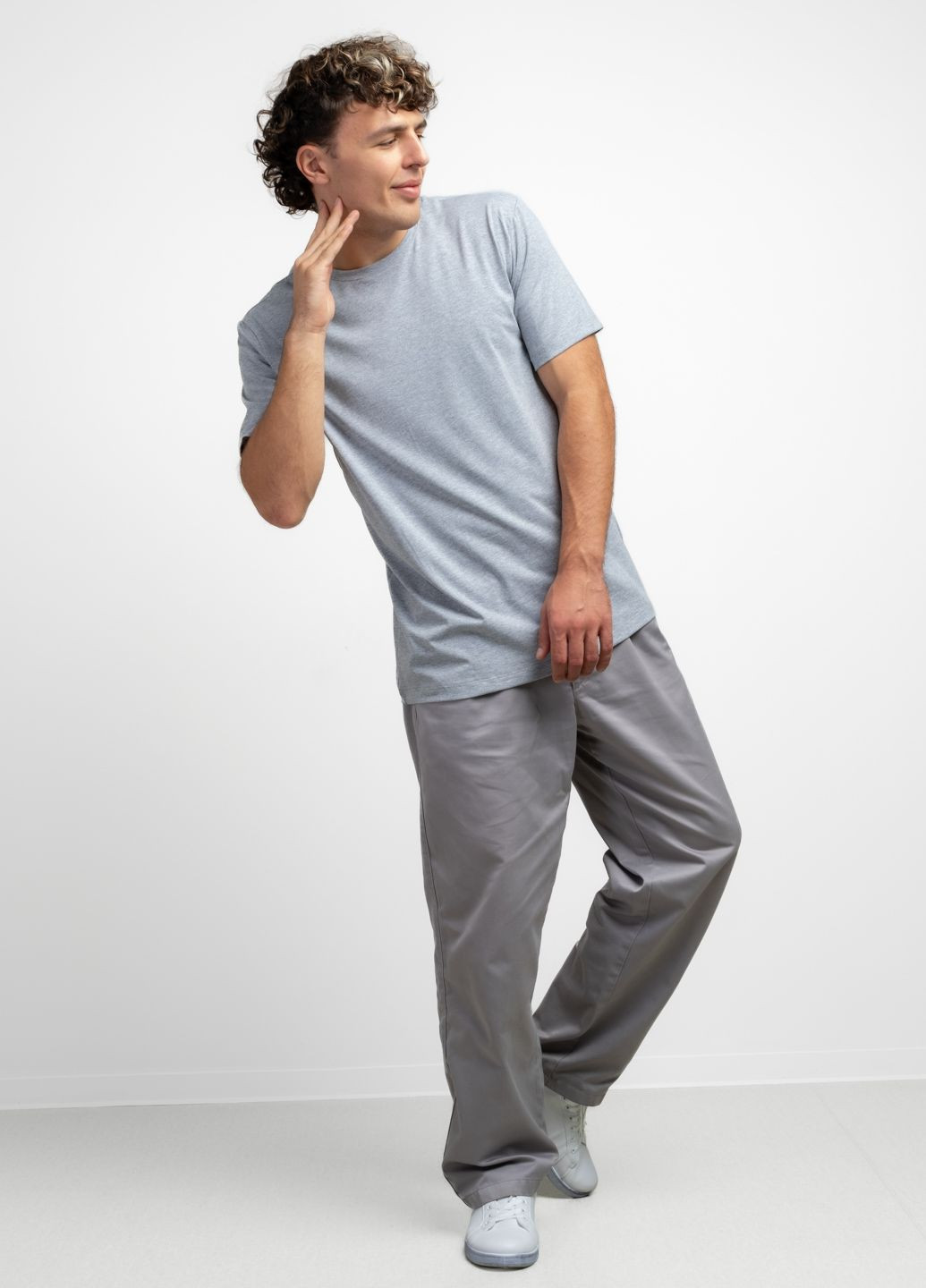 Серая футболка мужская 342801 Power