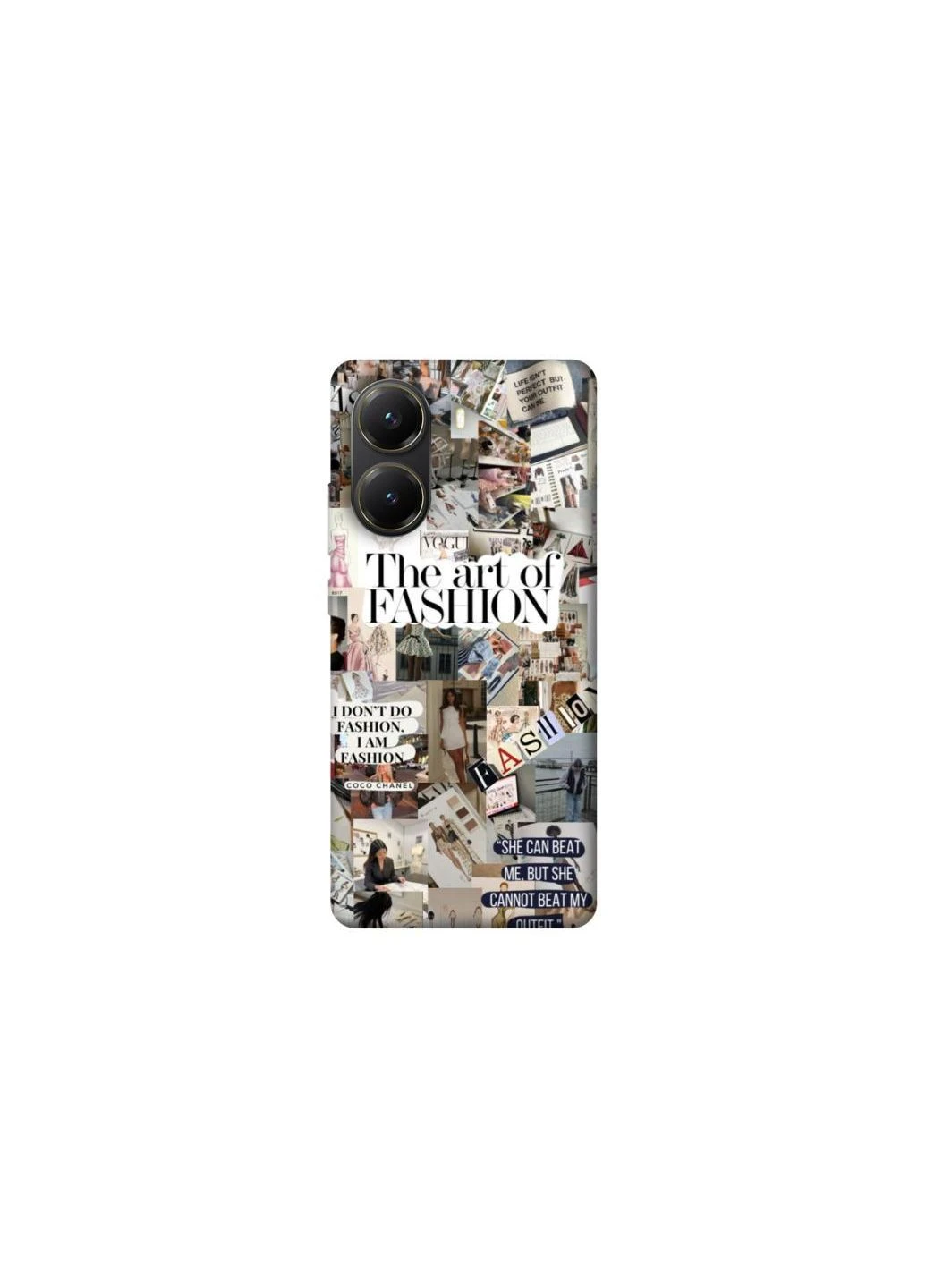 Чохол на Xiaomi Poco X7 Pro Fashion collage ver.12 Frontalka (393231998)