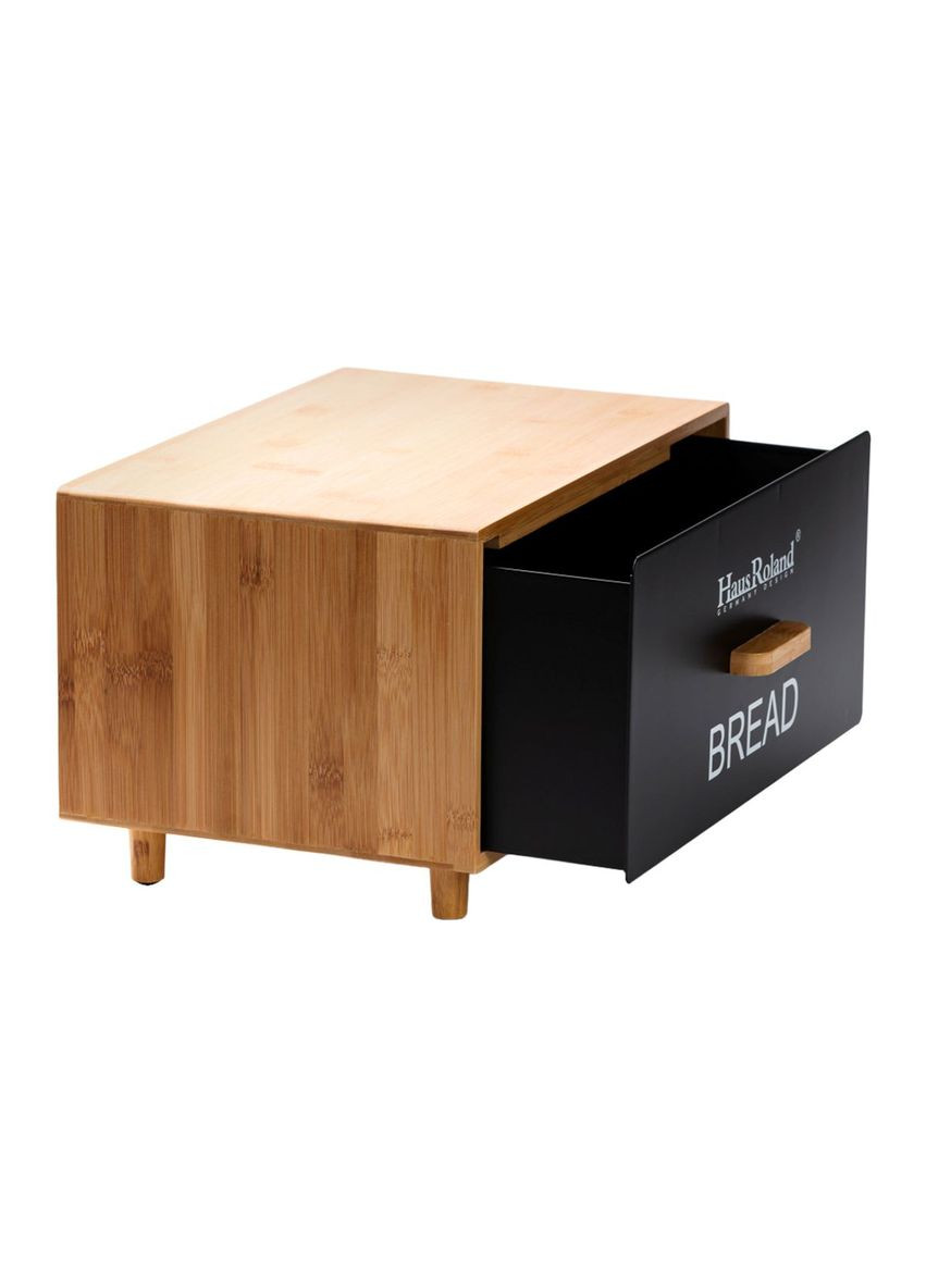 Кухонний набір для зберігання продуктів чорний HP33534B Haus Roland (353502018)