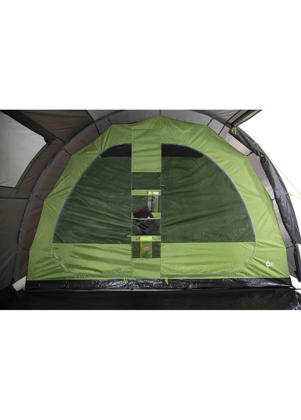 Палатка Ancona 5.0 Light Grey/Dark Grey/Green (10249) High Peak 929537 (380878742)