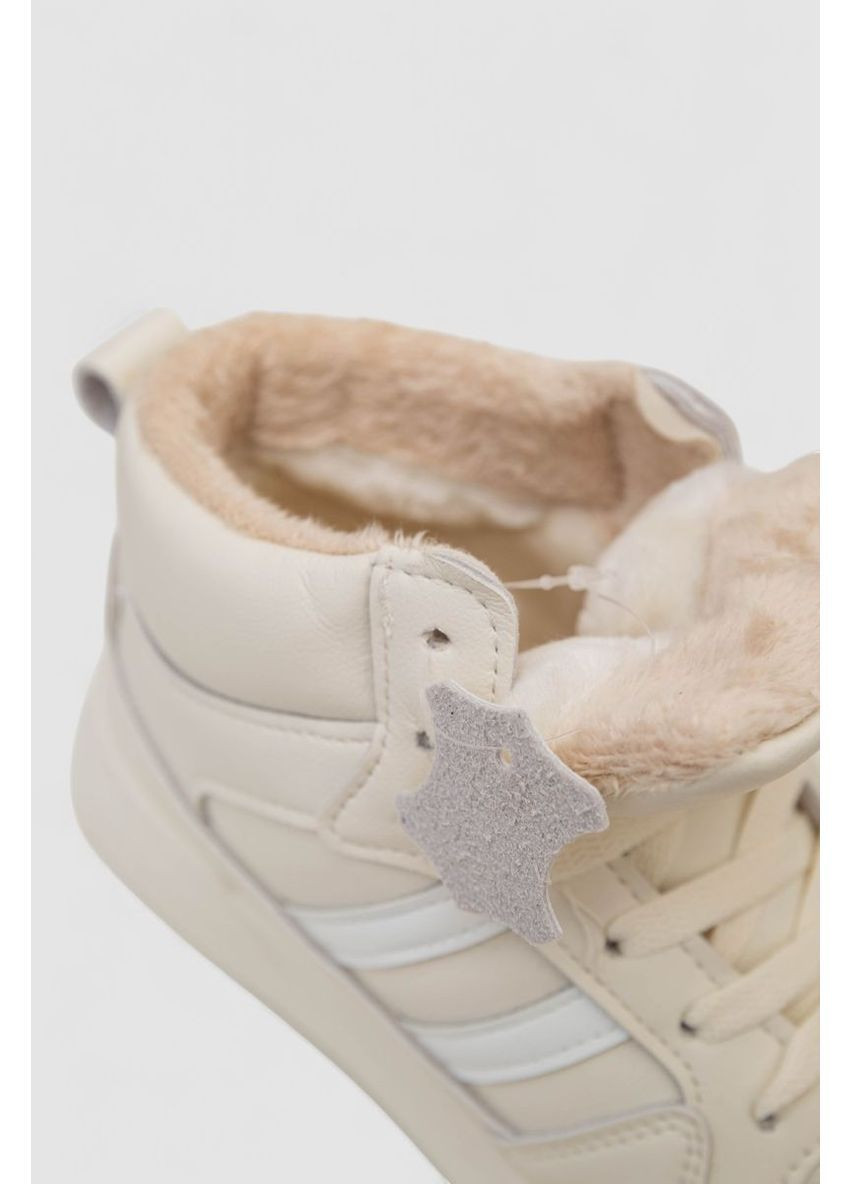 Кроссовки женские зимние на меху Stilli 248RAD400 бежевые зима (366031829)