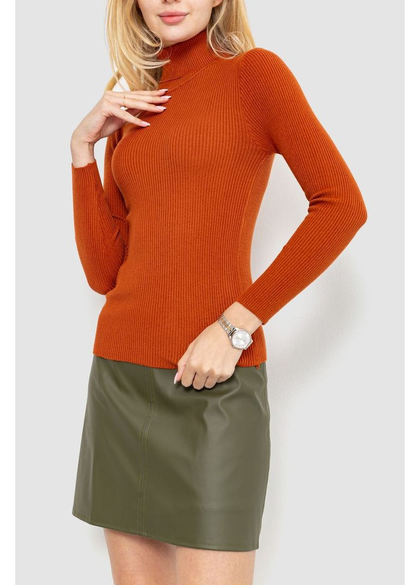 Стильный женский гольф в рубчик, 204R001 Ager (364753576)