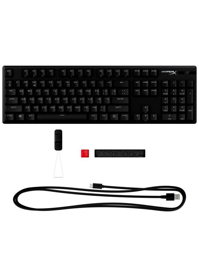 Клавіатура Alloy Origins PBT HX Red (639N3AA) HyperX (315362709)