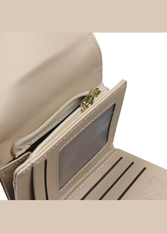 Жіночий гаманець 987 Red клатч із пряжкою маленький повсякденний 5 шт. Prettyzys (352012489)