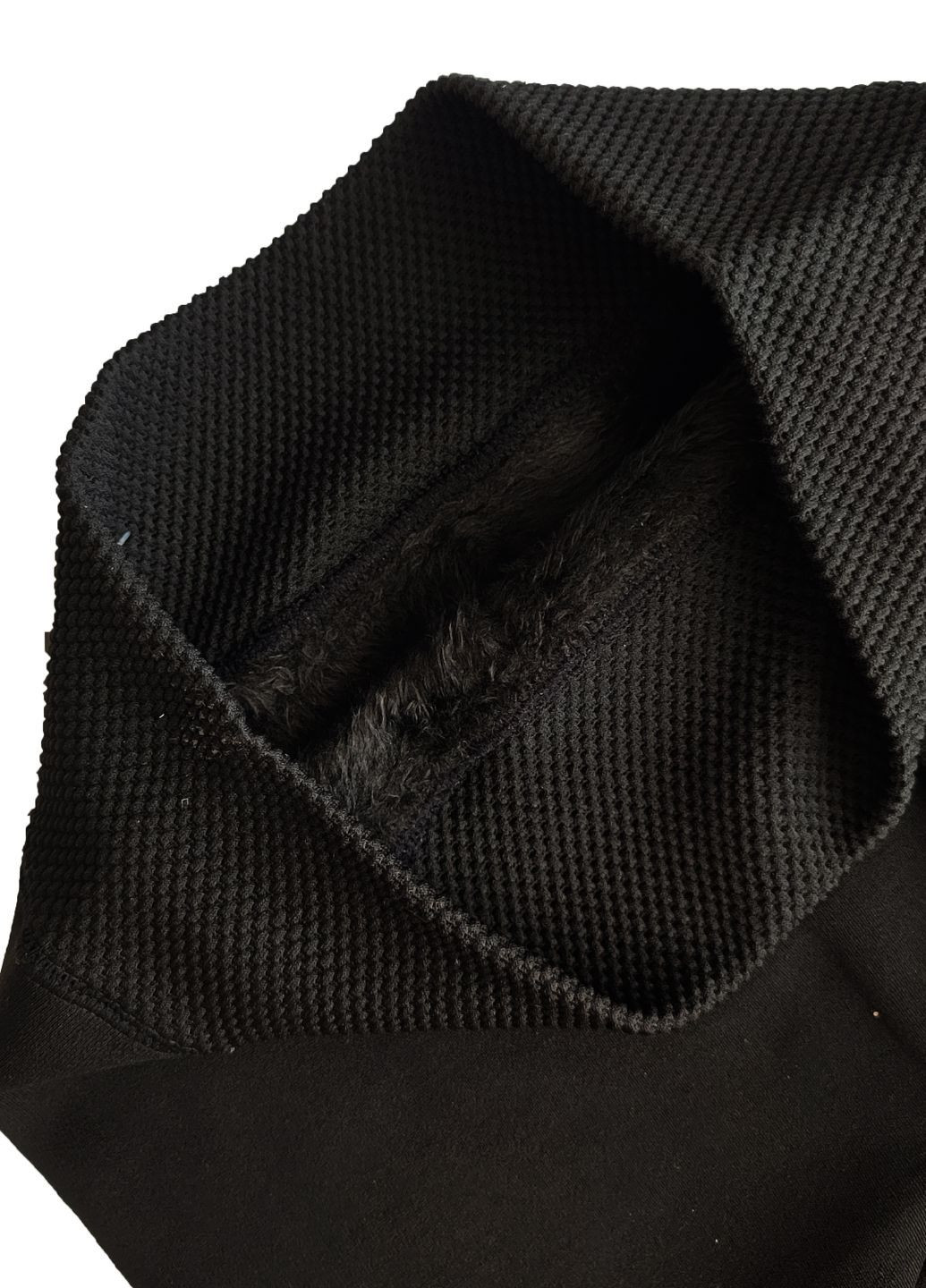 Лосини жіночі на хутрі (2010) Оверсайз чорні р.М-2XL No Brand (365824386)