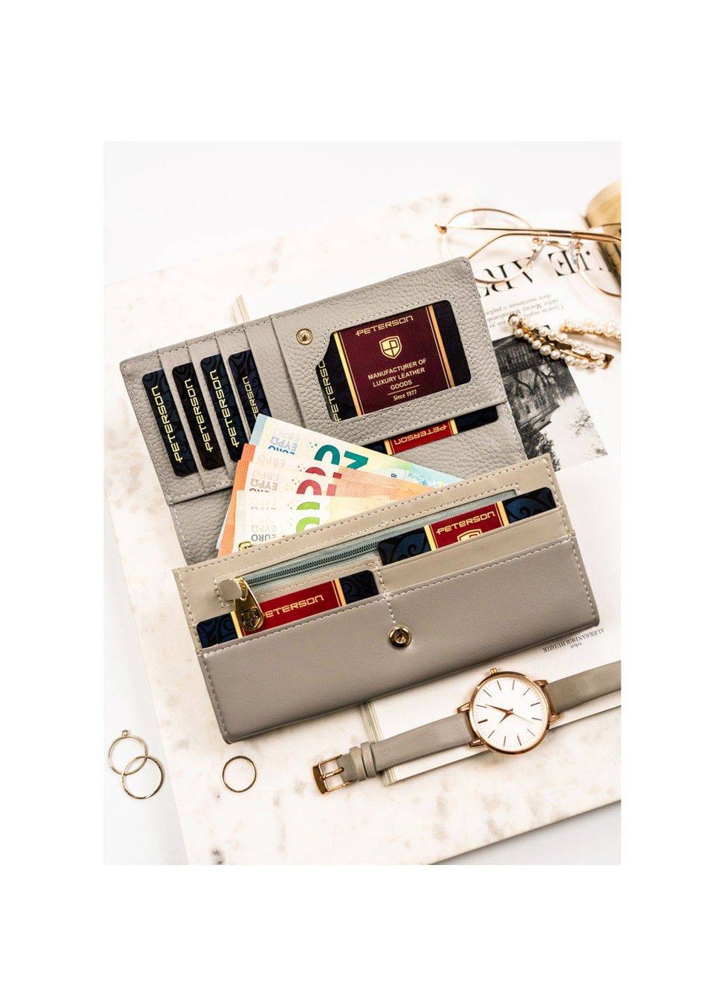 Кошелек женский кожаный PTN PH27-LFL Peterson (339041395)