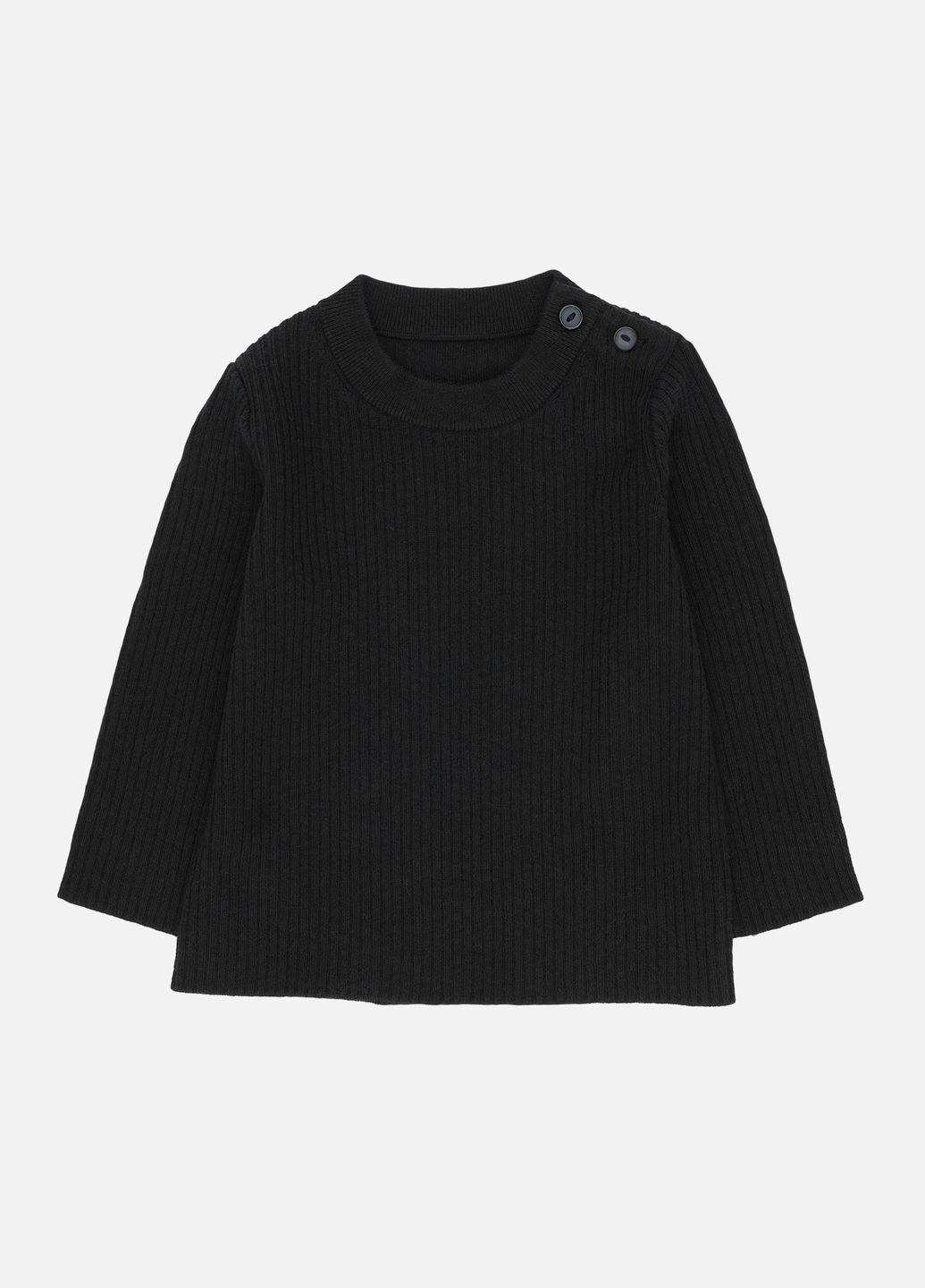 Черный зимний свитер H&M