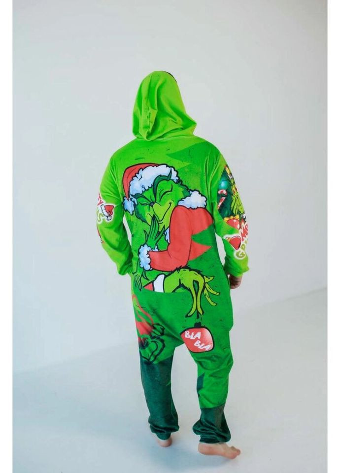 Кігурумі для дорослих Oversize 3D Грінч №2 3271_3_170 17042 170 см FlexDress (324623692)