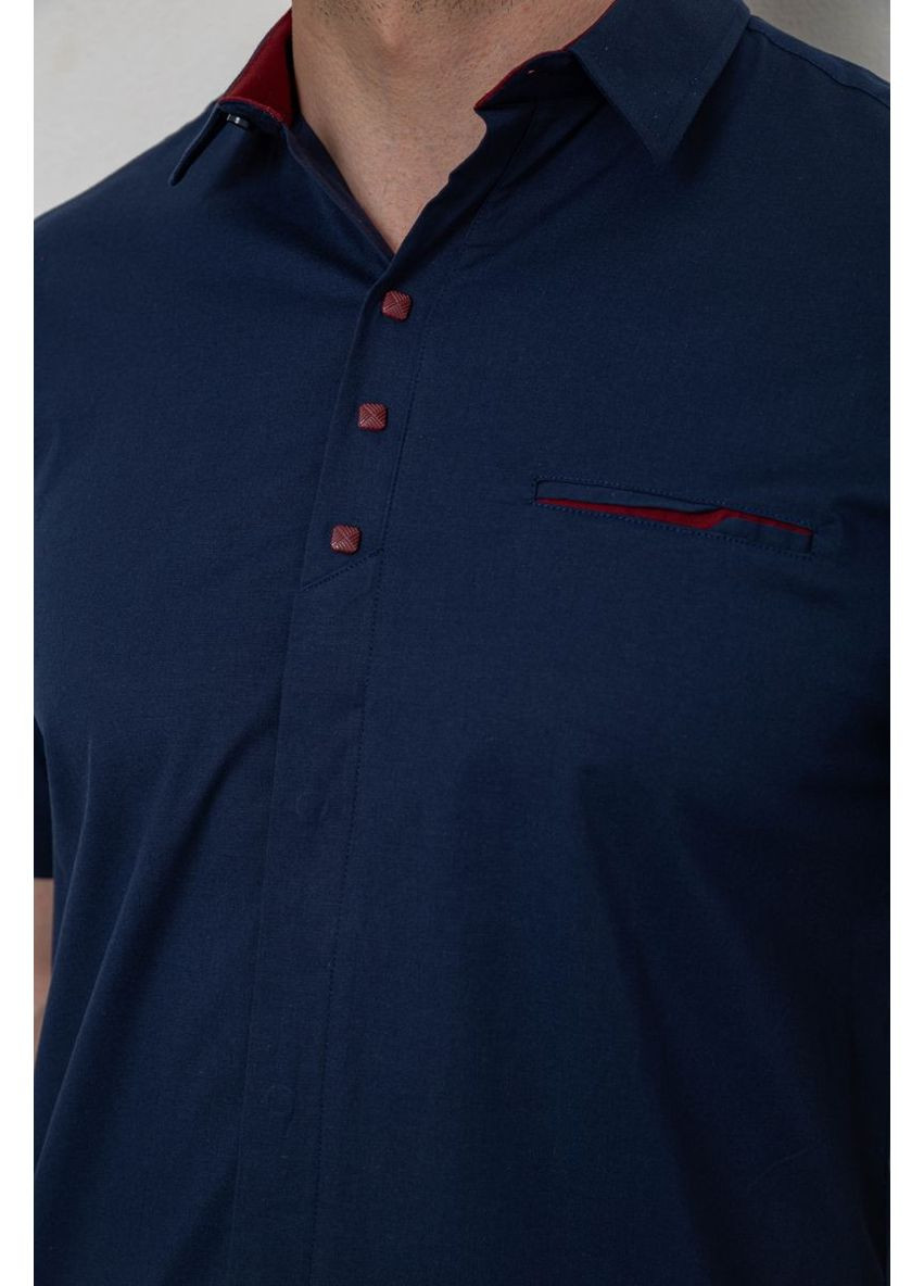 Темно-синяя рубашка Ager