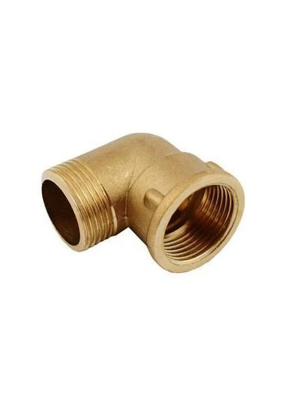 Угол 1/2'' наруж/внутр Украина, латунь усиленный No Brand (362494053)