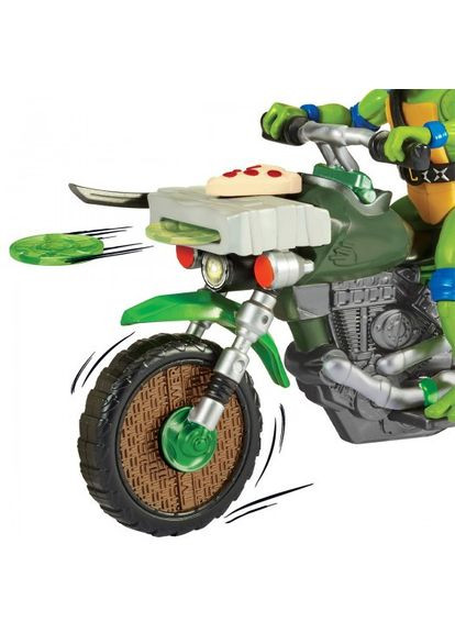 Бойовий транспорт з фігуркою Леонардо На Мотоциклі TMNT (290111442)