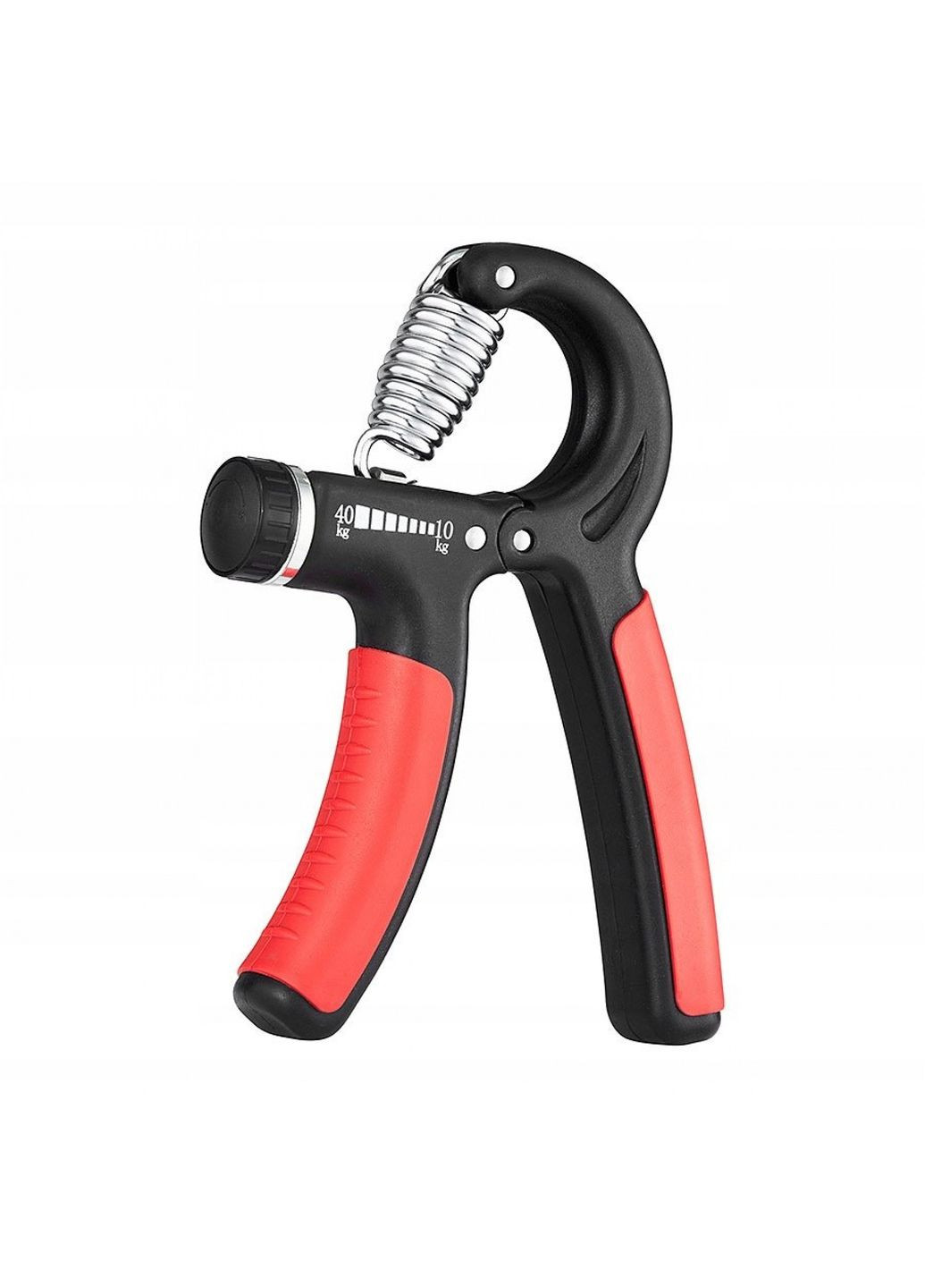 Еспандер кистьовий 10-40 кг з регульованим навантаженням Black/Red (P-5907739313324) 4FIZJO (301671709)
