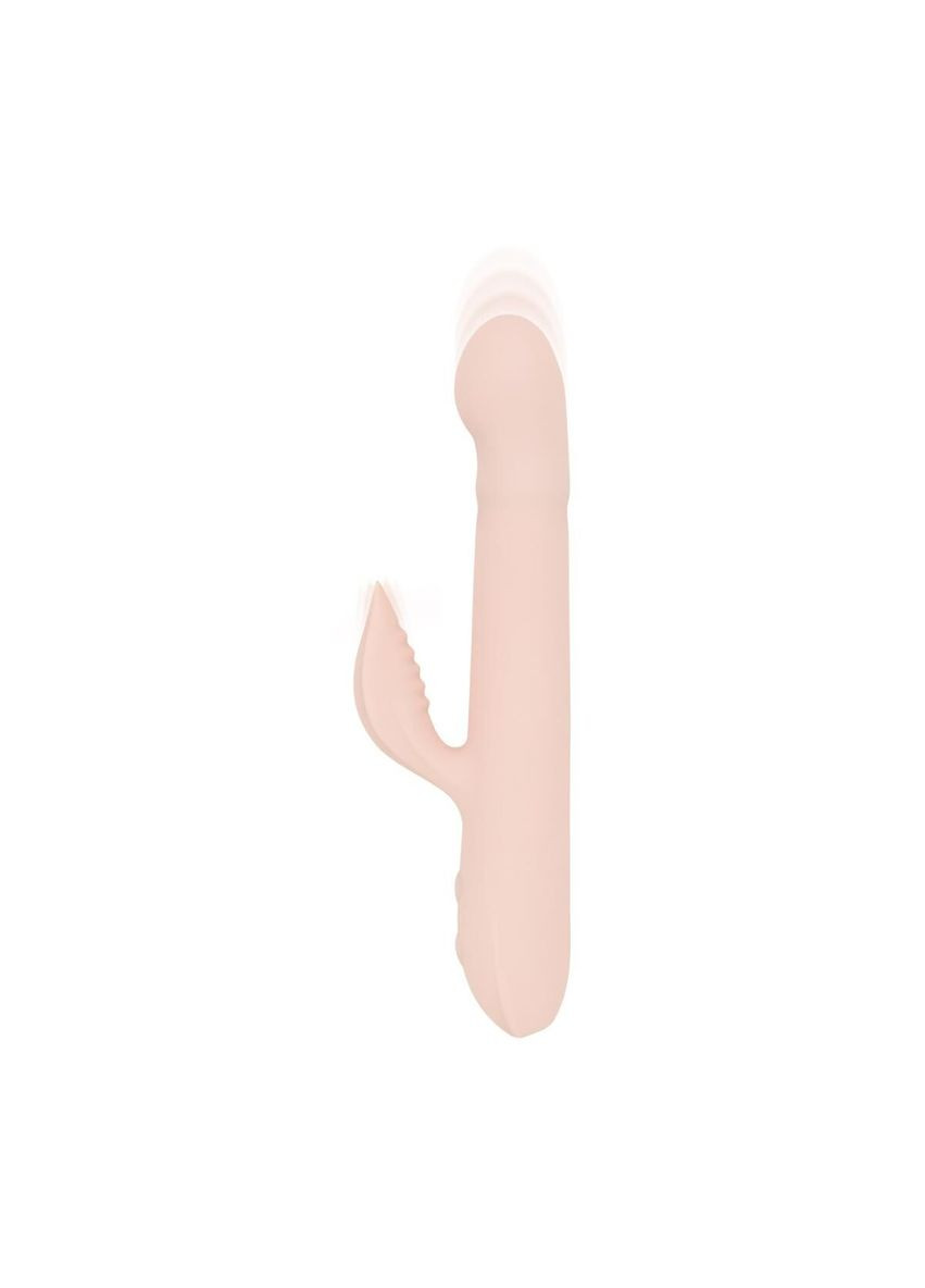 Вибратор-кролик SHAI Thrusting Vibrator Soft Silicone – Pink Good Vibes Only (369609711)