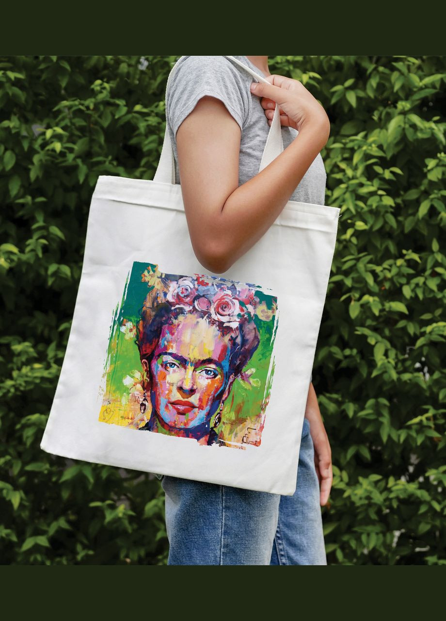 Сумка-шоппер с ярким принтом Frida1 Gildan (280916286)