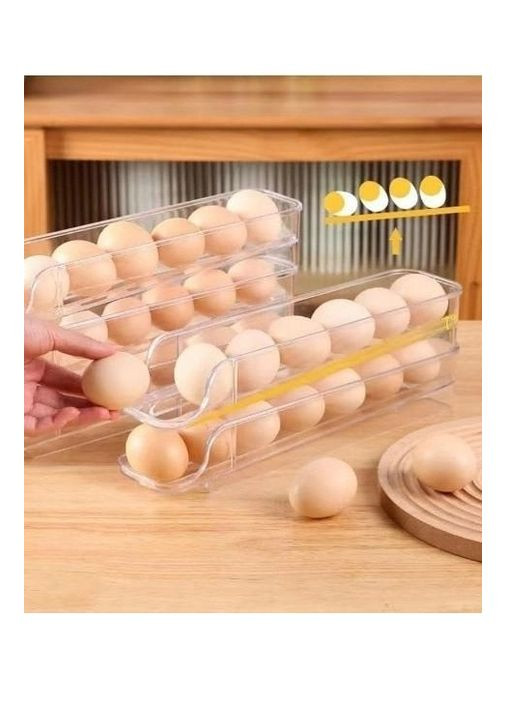 Контейнер-органайзер для зберігання яєць 2яр 32.5*12*8.5см Home (293177443)