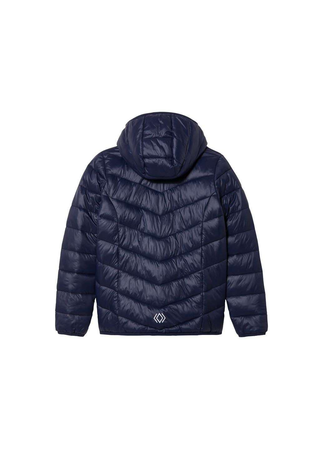 Синяя демисезонная синяя демисезонная куртка с капюшоном для девочки, размер 146см (10-11л), 152см (11-12л), 158см (12-13л) Pepperts