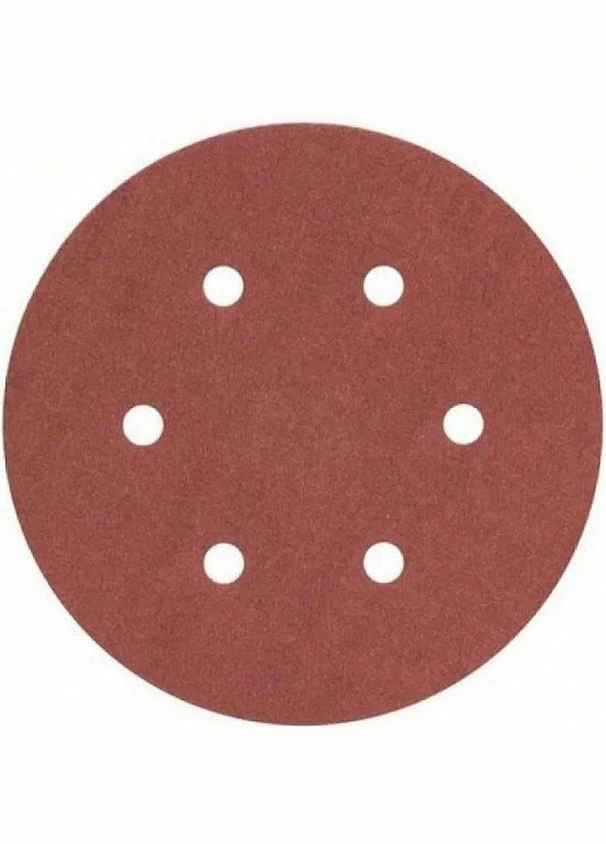Шлифлист (150 мм, P320, 6 отверстий) шлифбумага шлифовальный диск (22198) Bosch (266818141)