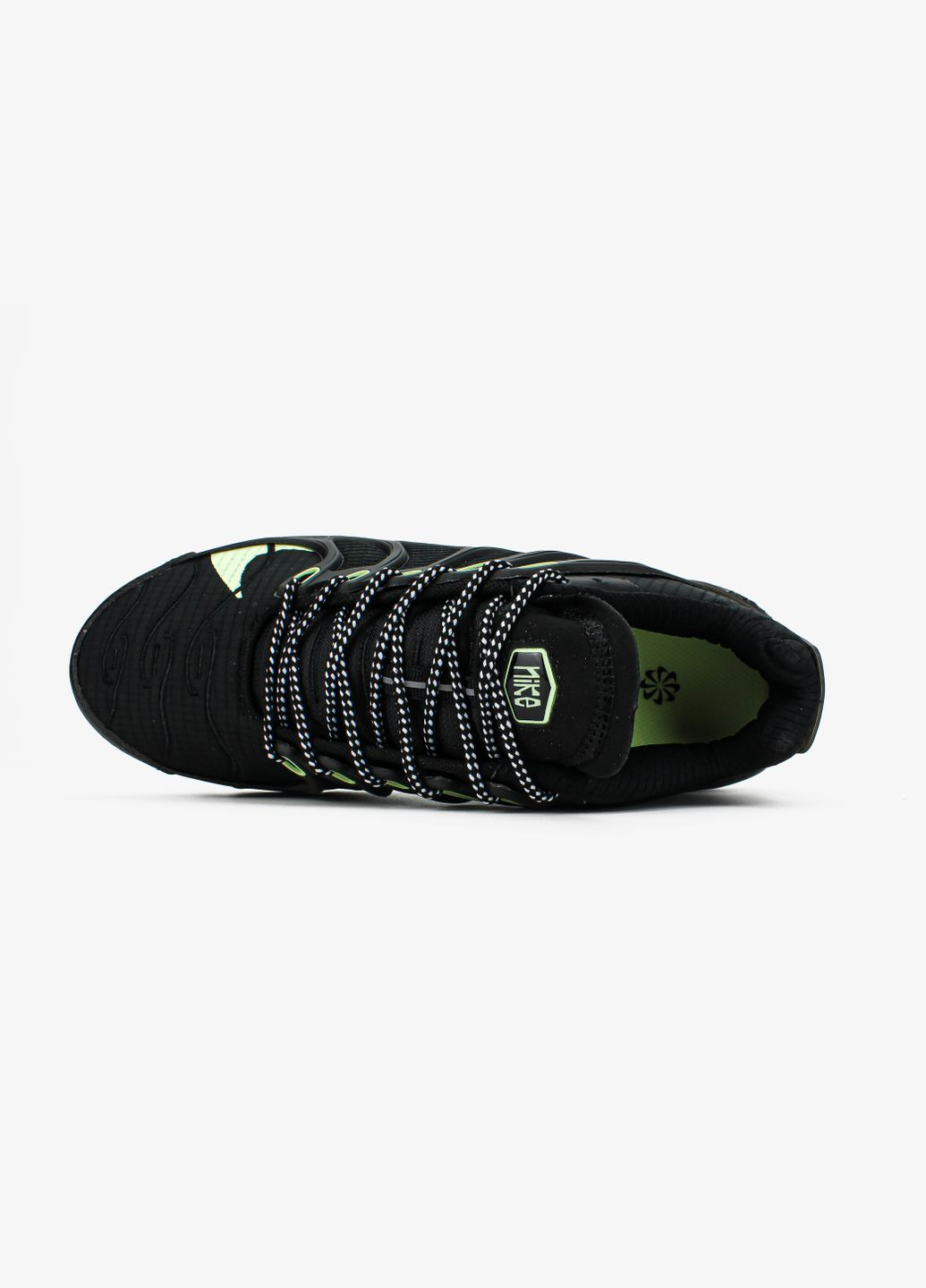 Чорні Осінні кросівки чоловічі nike air max tn terrascape plus black green | найк аір макс тн плюс чорні No Brand