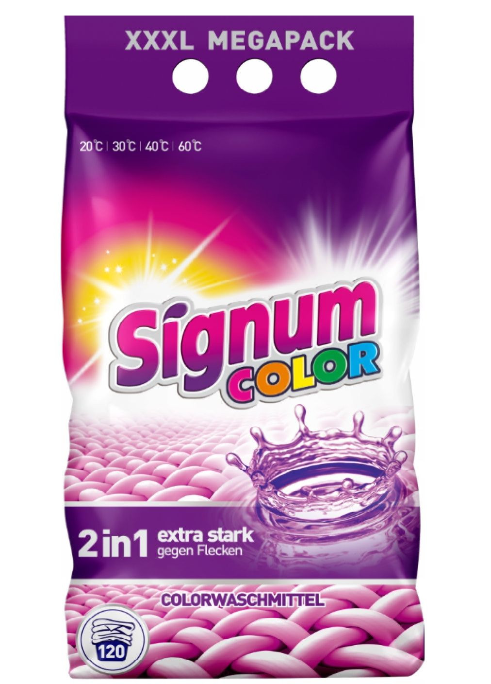 COLOR порошок для стирки 10 кг п/е Signum (334708461)