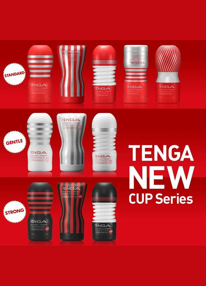 Мастурбатор Dual Feel Cup двусторонний, с двумя независимыми каналами SO4548 Tenga (303910443)