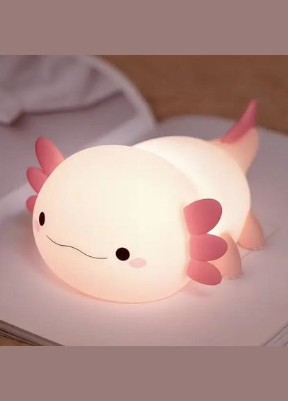 Ночник силіконовий акумуляторний Аксолотль DS-AX-01 No Brand (329852538)