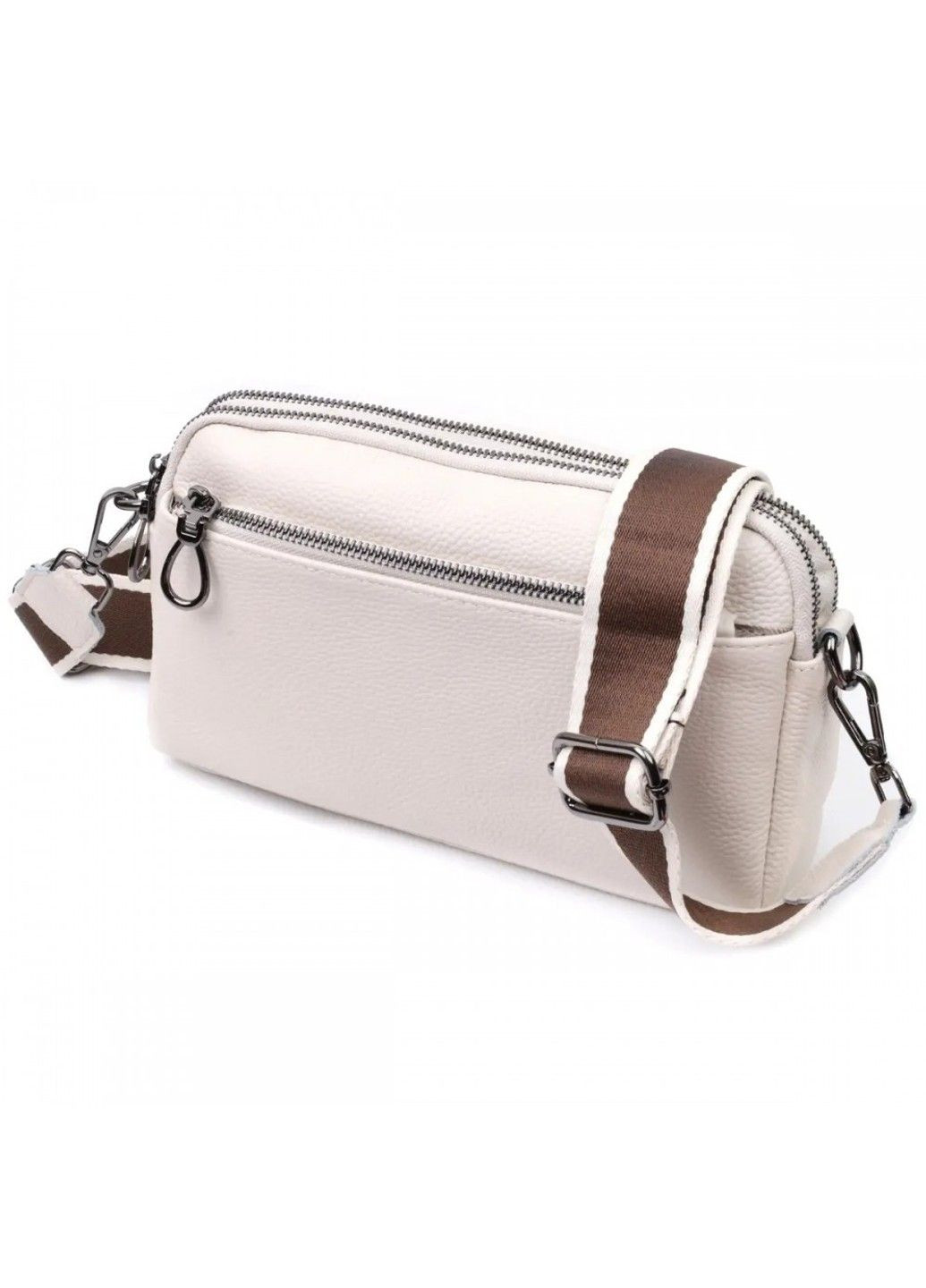 Молодіжна жіноча шкіряна сумка через плече 22598 Vintage (298793355)