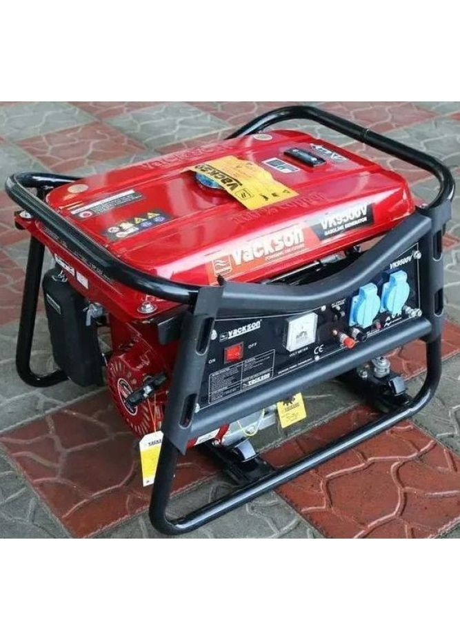 Бензиновый генератор Vackson VK9500V 3.8 кВт 1 фаза (2104618359) No Brand (365290772)