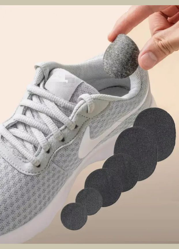 Вкладыши наклейки для ремонта или реставрации передней части обуви набор 3 пары No Brand (324101879)