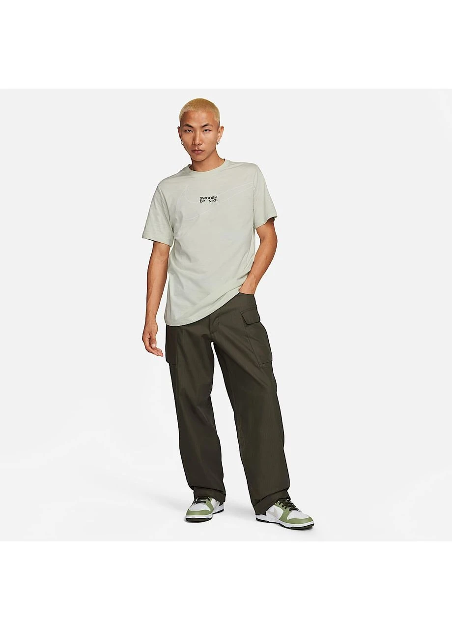 Зелена футболка swoosh t-shirt green fq3785-020 Nike