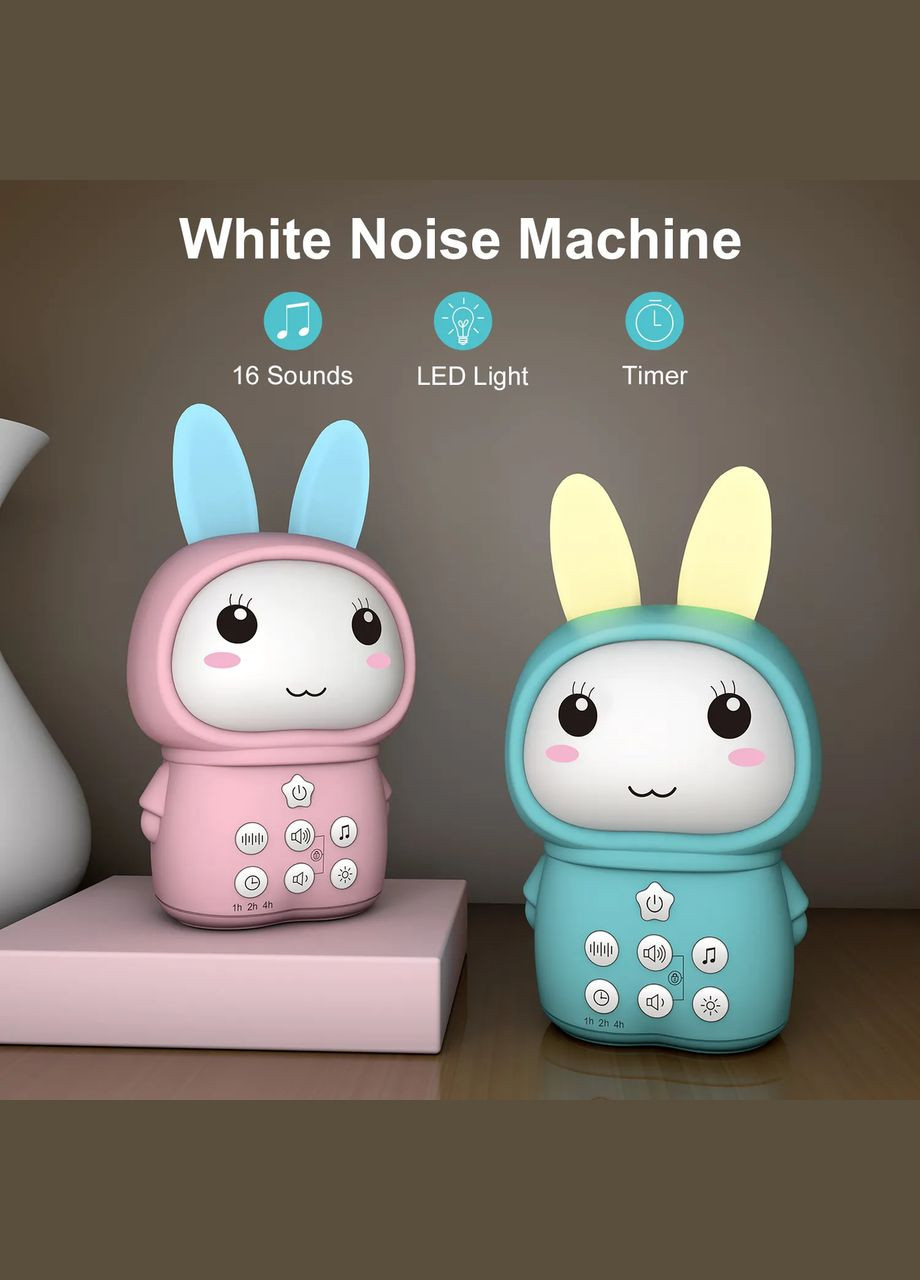 Генератор белого шума T7 для сна и релаксации детей и взрослых, Blue 16 мелодий VHG (360771973)