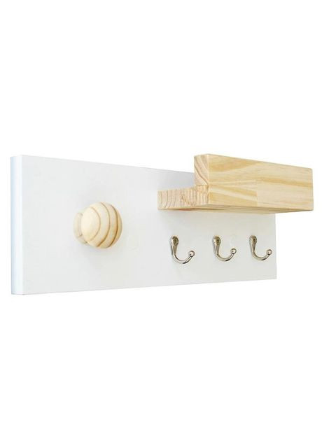 Вешалка для сумок из дерева Арнатия 1 зефир-бланже (ВСУ-10322001) No Brand (327860137)