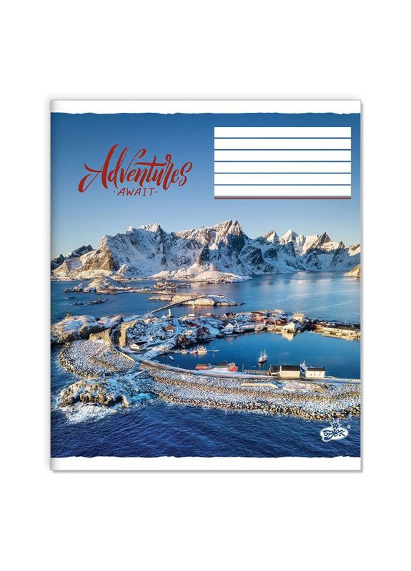 Тетрадь 24 л. линия "Бриск" / Горизонт Бріск (342417280)