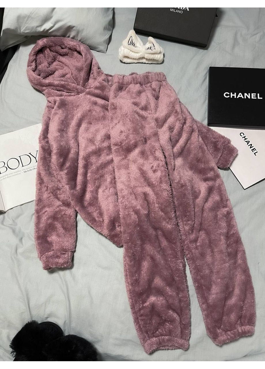 Костюм домашний,пижама,турецкая двусторонняя махра,удлиненный худые и брюки Україна (366280451)