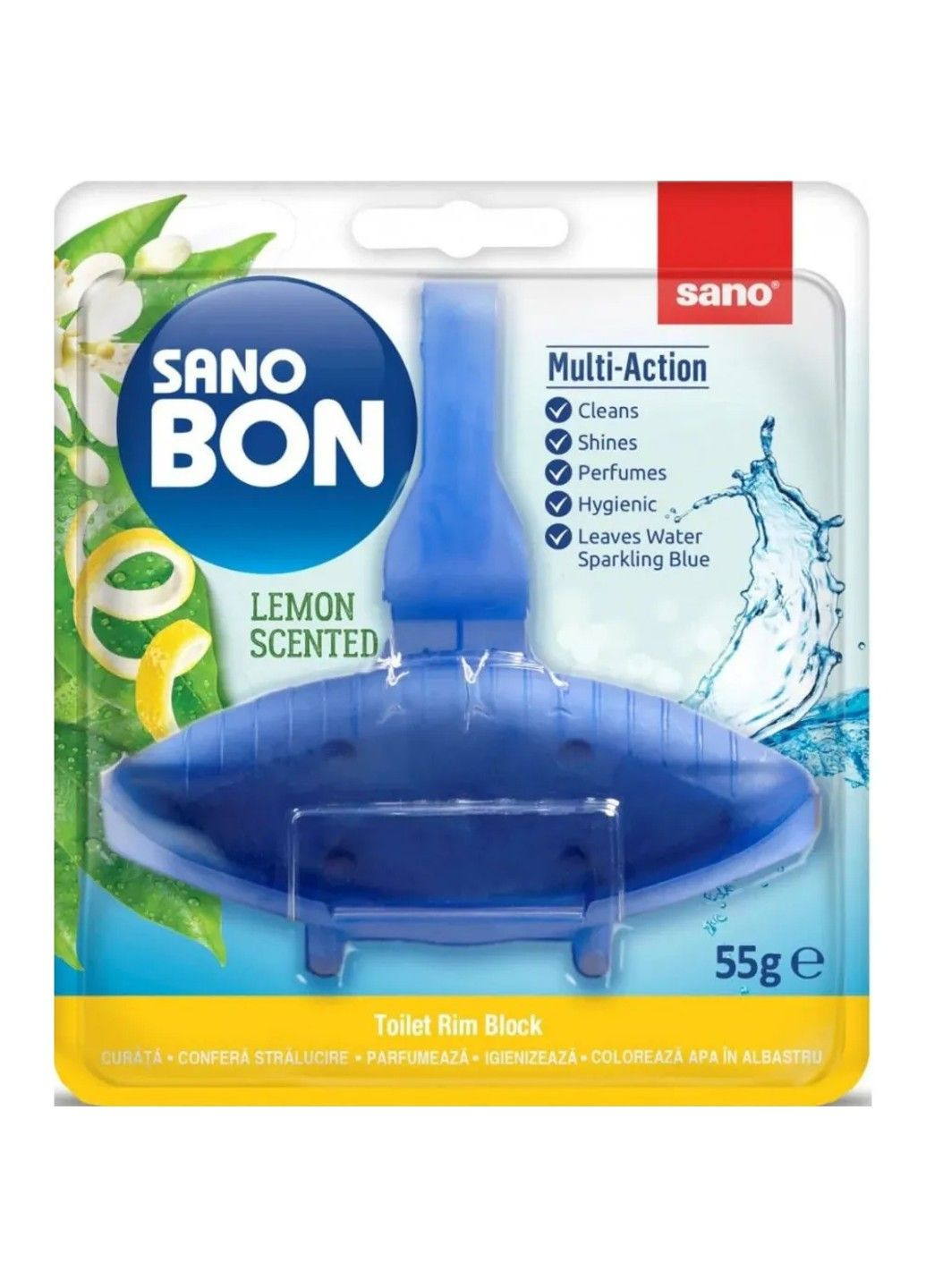 Блок для унітазу підвісний Lemon 55 г Sano (325219788)