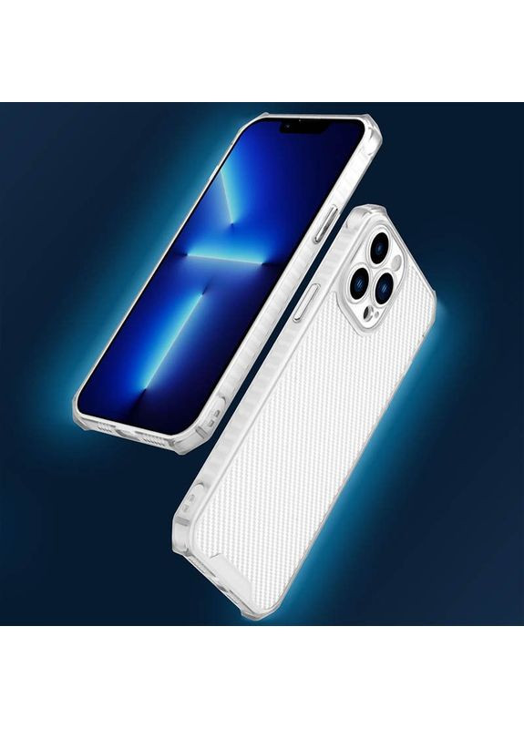 Чехол TPU Ease Carbon color series для Apple iPhone 13 Pro (6.1") Прозрачный Epik (372845852)