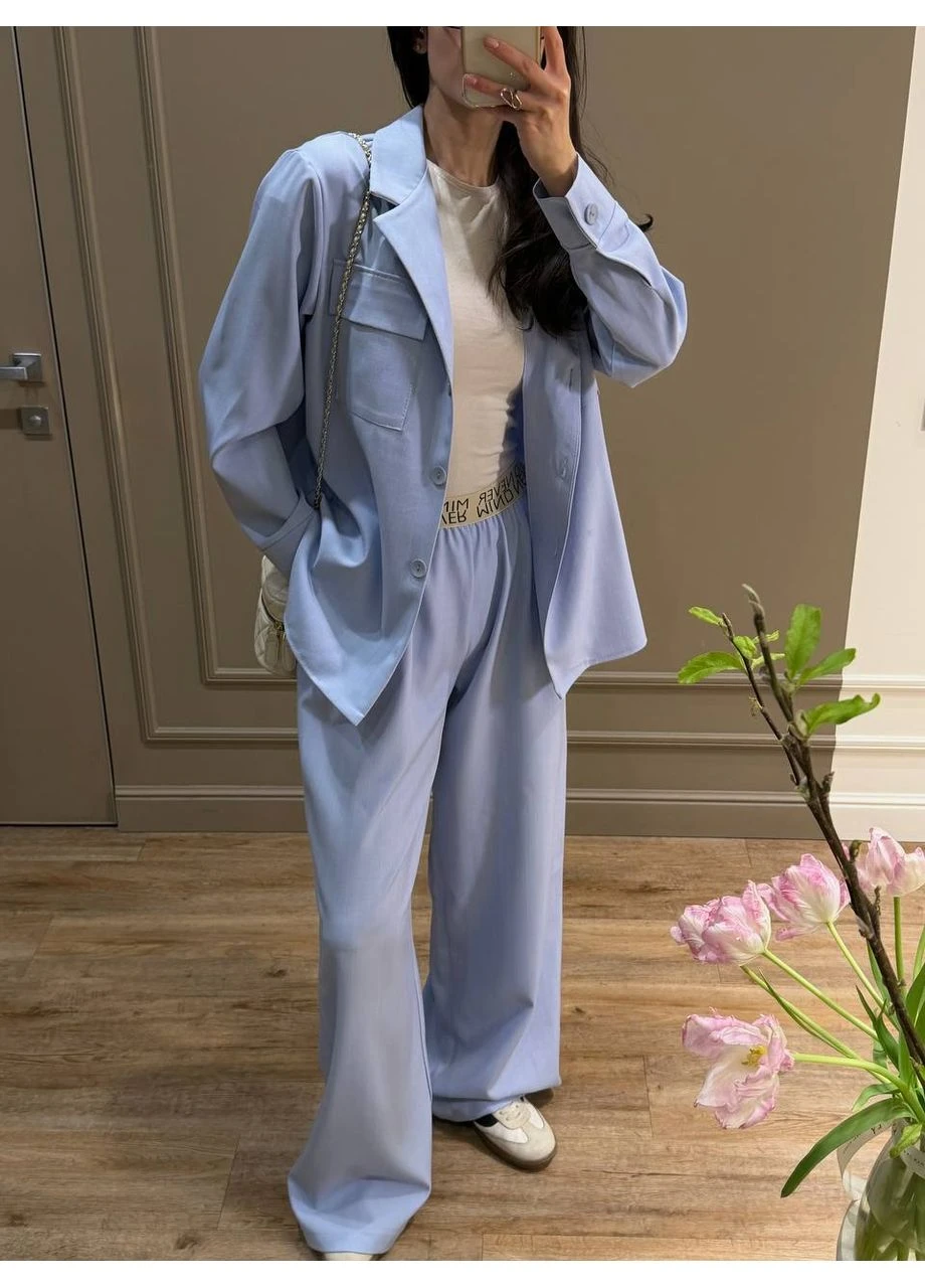 Костюм Oversize у смужку — Заміри в описі DK/DL Мода без кордонів (389362243)