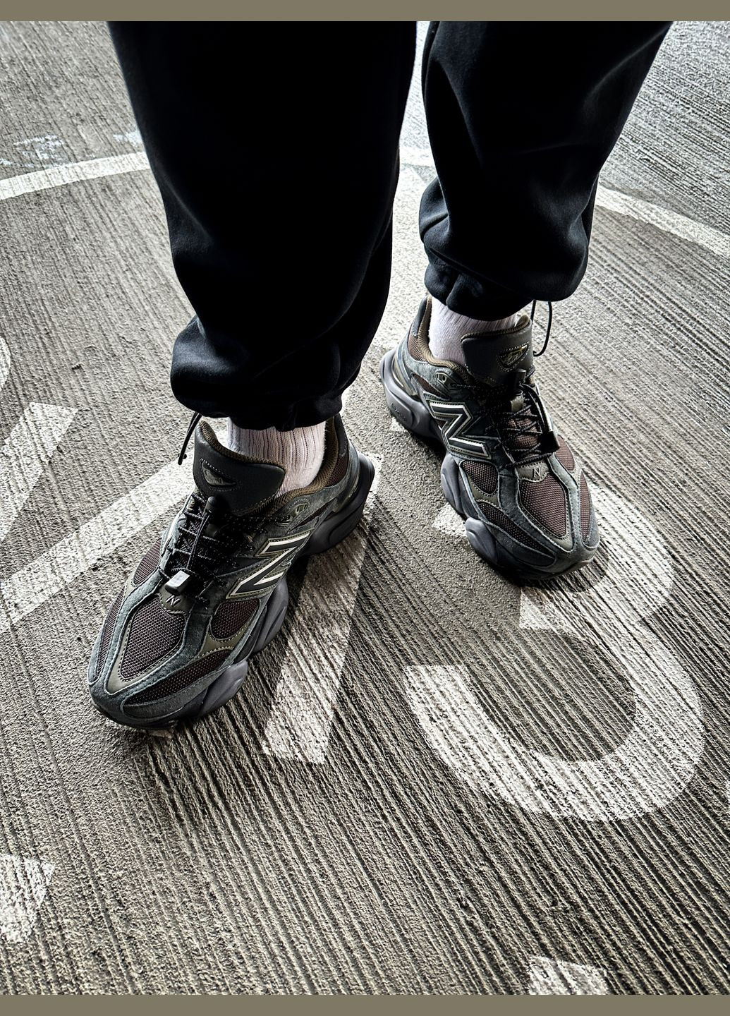 Темно-сірі Осінні кросівки чоловічі і жіночі new balance 9060 dark grey | нью беланс 9060 темно сірі No Brand