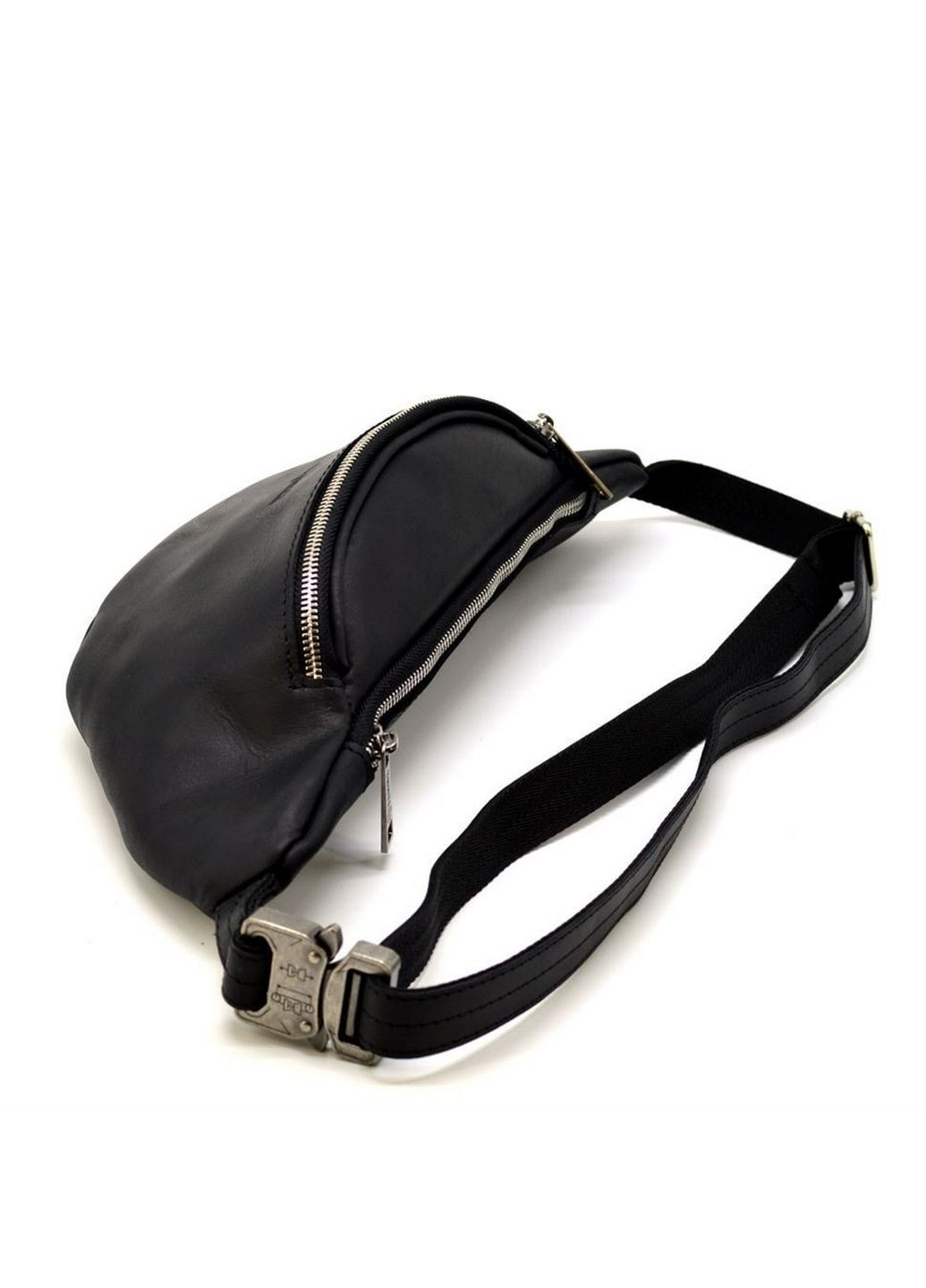 Чоловіча шкіряна сумка на пояс 14х36х8 см TARWA (315870081)