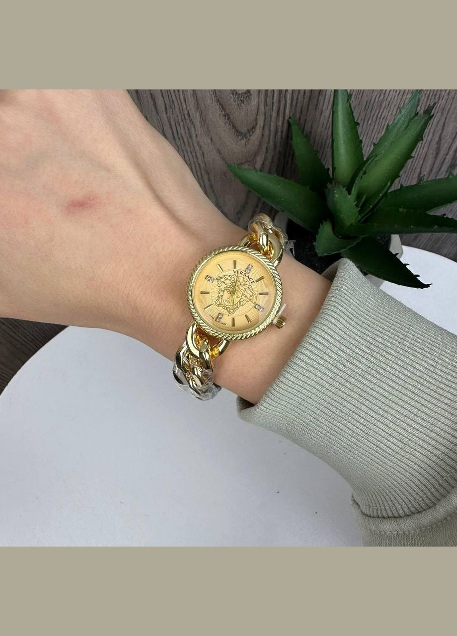 Жіночі наручні годинники кварцові металеві з регульованим ремінцем золоті срібні (sku_1737Г) No Brand (346078206)