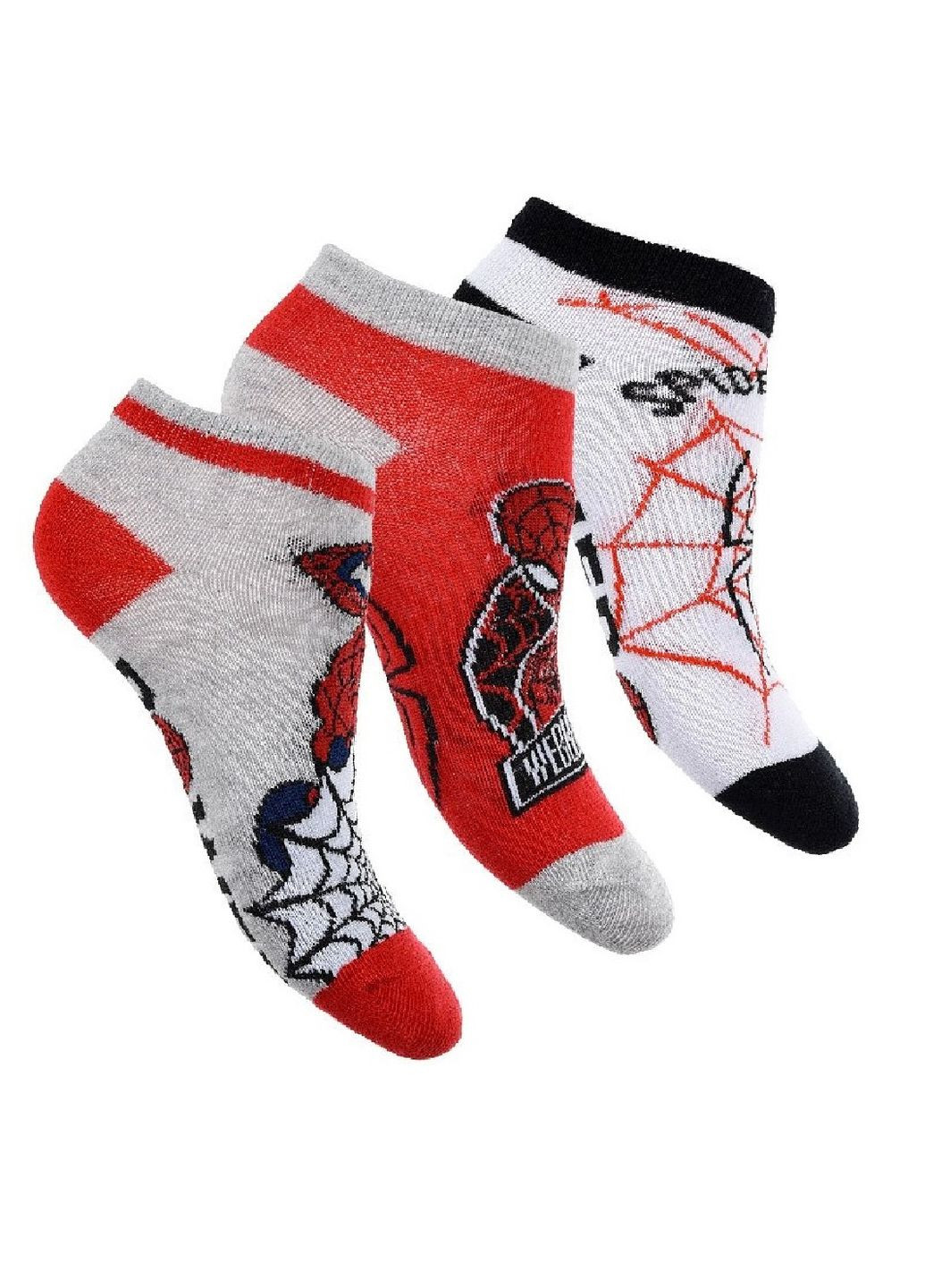 Шкарпетки 3 пари Spider Man (Человек Паук) UE06152 Disney шкарпетки 3шт. (292142640)