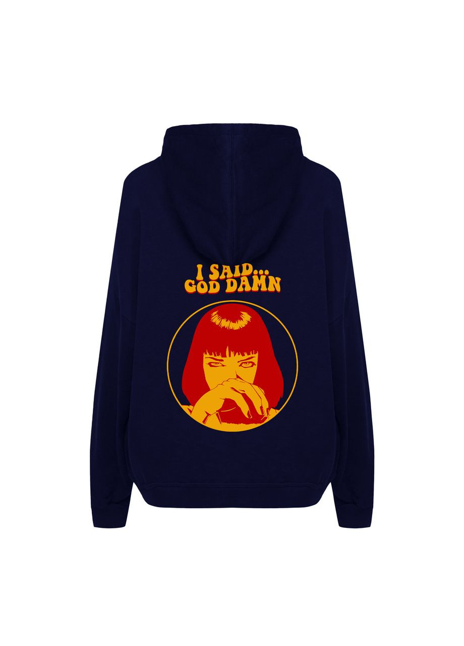 Худі з принтом "I said... god damn". Pulp Fiction (15426757171) ТiШОТКА (365245452)