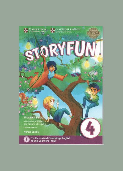 Storyfun for Movers 2nd Edition Level 4 student's Book with Online Activities and Home Fun Booklet Cambridge University Press (351587442)