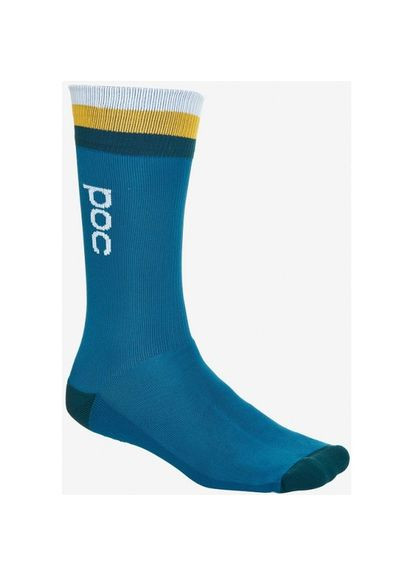 Велоноски Essential id Length Sock M Синий-Желтый POC (278272589)