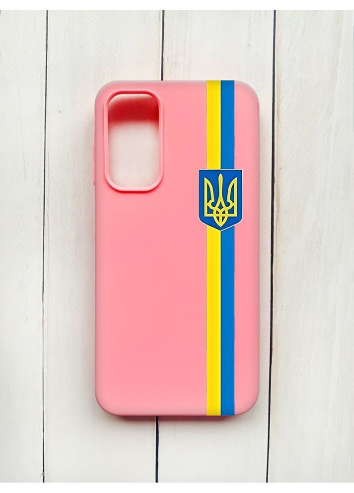 Матовый чехол на Samsung Galaxy A15 (A155) / M15 Лента Украина (принт 253) Creative (360689185)