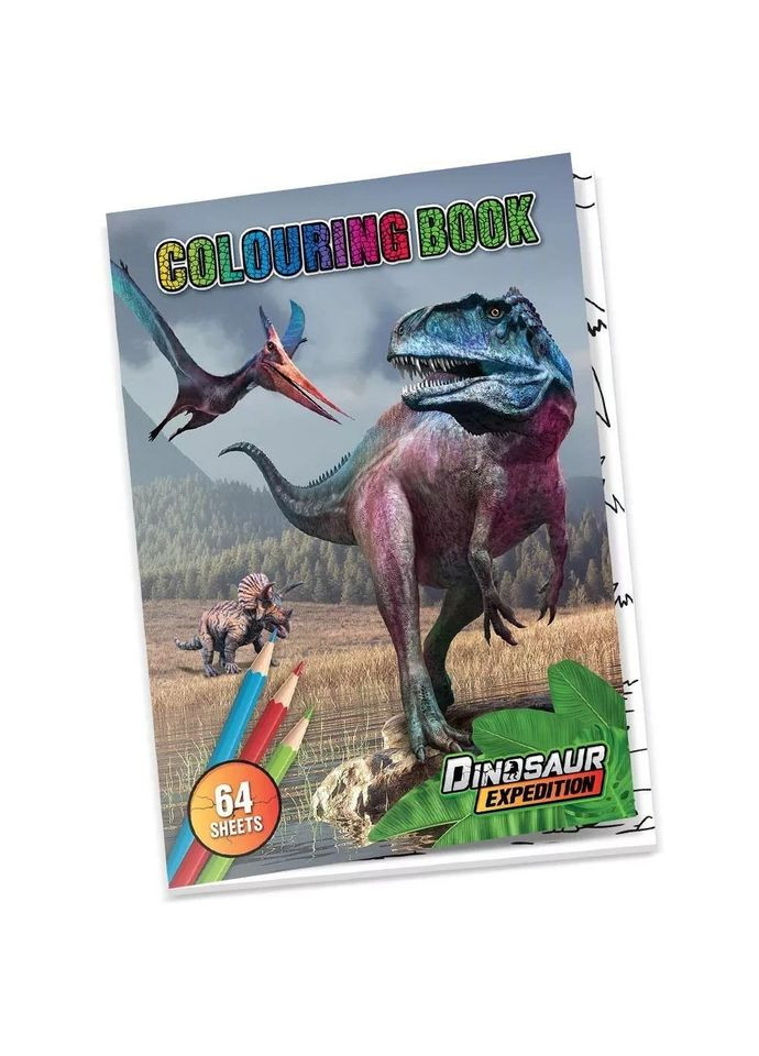 Dinosaur Expedition Розмальовка/ Дінозаур Експедіш Yes (321618810)