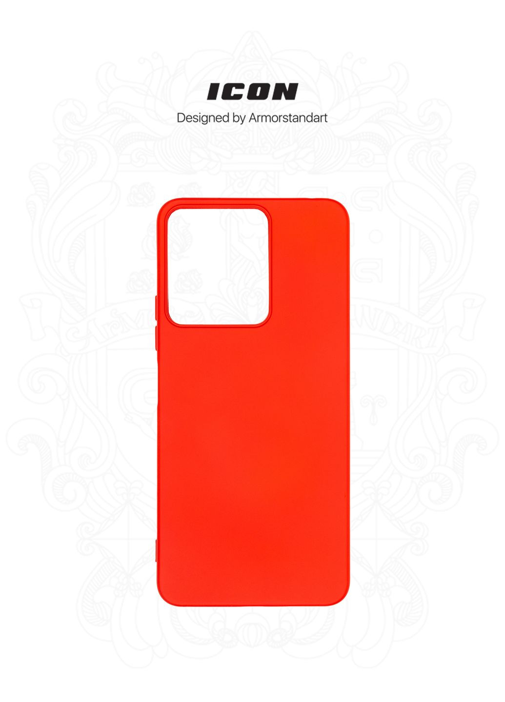 Панель ICON Case для Xiaomi Redmi 13C 4G/Poco C65 Red (ARM72482) ArmorStandart (280439660)