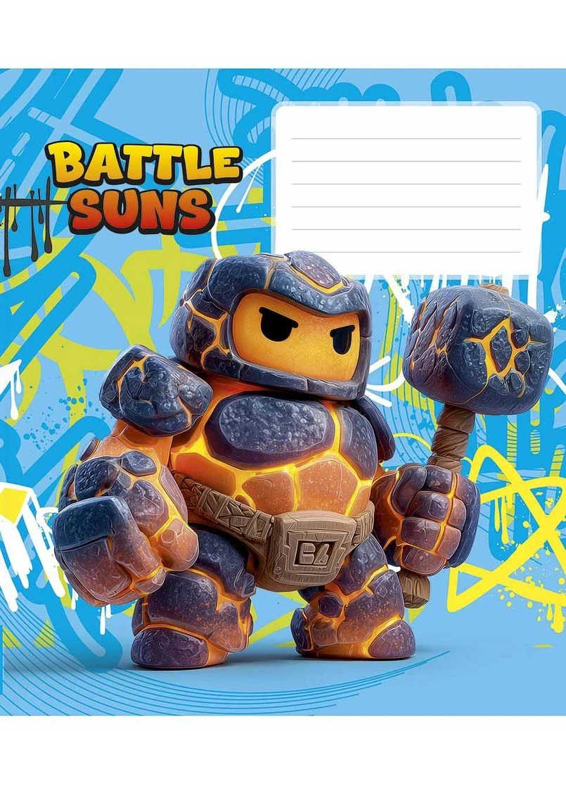 Зошит уч. " " 12арк.// /3757C/ Battle Suns ВД-лак (хлопчик) (30 шт/300) Школярик (394061130)